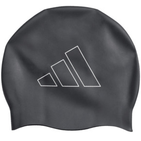 Czepek pływacki adidas Logo Swim czarny IA8305