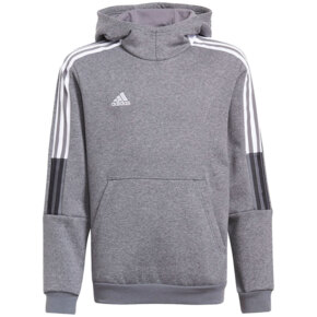 Bluza dla dzieci adidas Tiro 21 Sweat Hoody szara GP8803