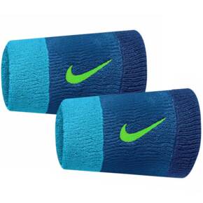 Frotka na rękę Nike szeroka Swoosh niebieska 2 szt. N0001586417OS