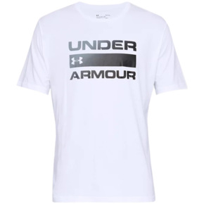 Koszulka męska Under Armour Team Issue Wordmark SS biała 1329582 100