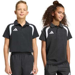 Koszulka dla dzieci adidas Tiro 26 League Polo czarna KF3407