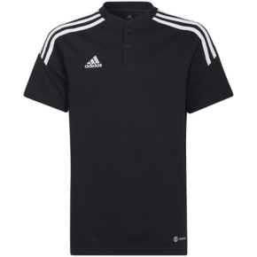 Koszulka dla dzieci adidas Condivo 22 Polo czarna H44110