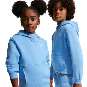 Bluza dla dzieci Nike Sportswear Club Fleece jasnoniebieska FD3000 497