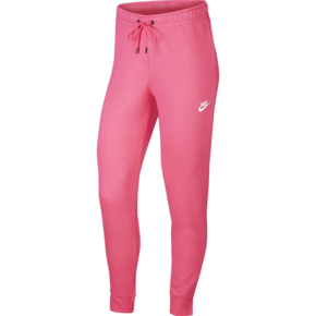 Spodnie damskie Nike W Essential Pant Reg Fleece różowe BV4095 674
