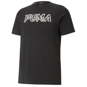 Koszulka męska Puma Modern Sports Logo Tee czarna 585818 56