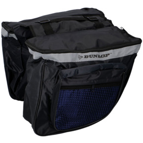 Torba rowerowa na bagażnik Dunlop 2ass PES 30x26x10cm 600D SL  27890