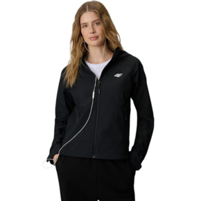 Kurtka damska softshell 4F F546 głęboka czerń 4FWSS26TSOFF546 20S