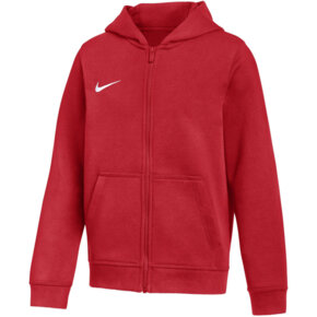 Bluza dla dzieci Nike Park 26 Fleece Full-Zip Hoodie czerwona IB1232 657