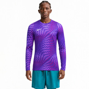 Koszulka bramkarska męska Nike Dri-FIT Gardien VI fioletowa HV8306 507