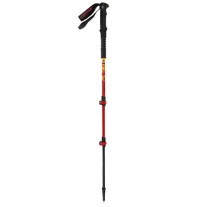 Kijki trekkingowe Viking Lhotse 65-135 cm czerwono-czarno-żółte 610-20-7980-34-UNI