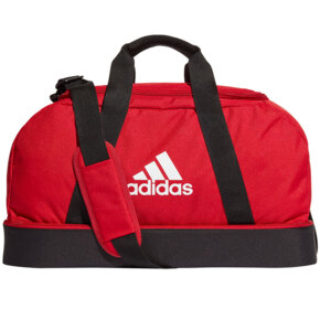 Torba adidas Tiro Duffel Bag Bottom Compartment S czerwona GH7258