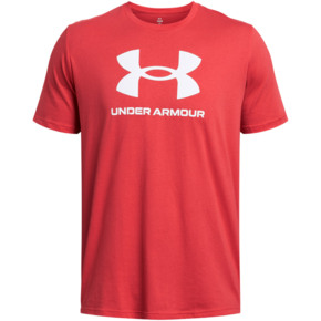 Koszulka męska Under Armour Sportstyle Logo czerwona 1382911 814