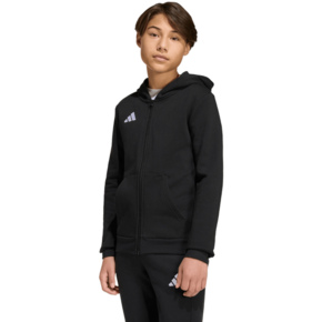 Bluza dla dzieci adidas Entrada 26 Full Zip Hoodie czarna KH1782