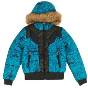 Kurtka damska Puma Sarafis niebieska 555959 01 