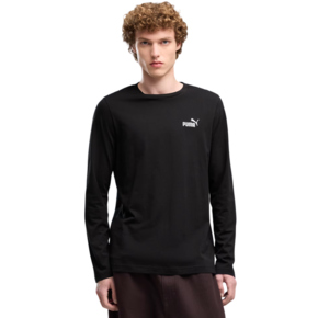 Koszulka męska Puma ESS No. 1 Logo Longsleeve Tee czarna 682546 01