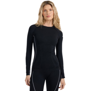 Koszulka termoaktywna damska 4F F203 głęboka czerń 4FWAW25USEAF203 20S