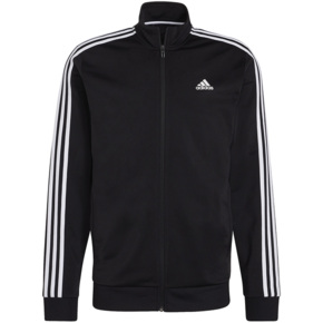 Bluza męska adidas Primegreen Essentials Warm-Up 3-Stripes czarna H46099