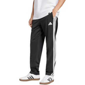 Spodnie męskie adidas 3-Stripes Tricot Regular-Fit Open Hem czarne JI8802