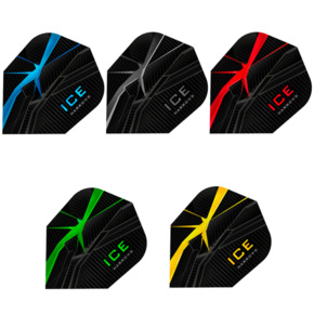 Lotka Harrows Ice Recut Aqua Standard Dart Flights 