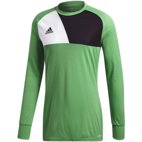 Bluza bramkarska dla dzieci adidas Assita 17 GK JUNIOR zielona AZ5400/AZ5406