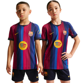 Koszulka dla dzieci Nike FC Barcelona 2026/27 Match Home niebiesko-bordowa II1836 683
