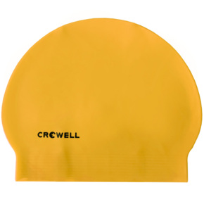 Czepek pływacki latex Crowell Atol żółty kol.2
