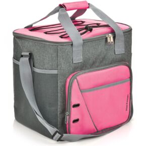 Torba termiczna Meteor Frosty 30L różowo-szara 74640