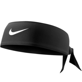 Opaska Nike Dri-fit Head Tie 4.0 czarno-biała N1002146010OS