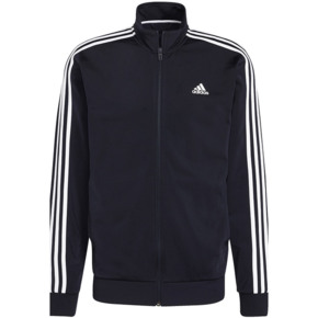 Bluza męska adidas Primegreen Essentials Warm-Up 3-Stripes granatowa H46100