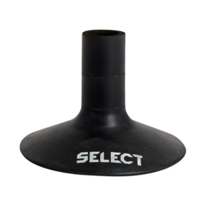 Podstawa gumowa do tyczki Select czarna 800005