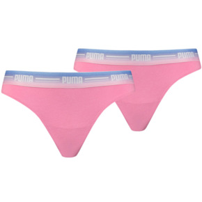 Bielizna damska Puma Stringi 2P Hang różowe 907850 10