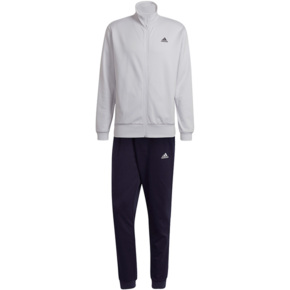 Dres męski adidas Logo Graphic Track Suit szaro-czarny H61134