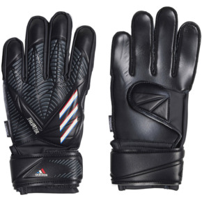 Rękawice bramkarskie adidas Predator Match Fingersave Junior czarne H62437