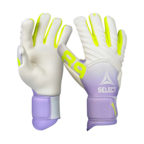Rękawice bramkarskie Select 89 Women v26 fioletowo-biało-limonkowe 500097