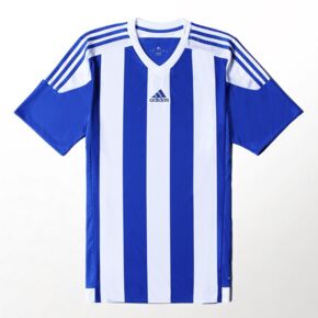 KOSZULKA  adidas STRIPED 15 biało/niebieska S16138  