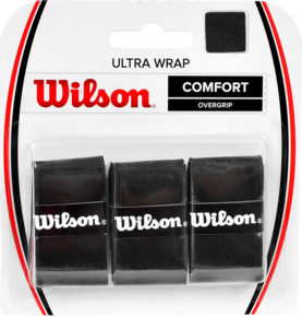 OWIJKA WILSON ULTRA WRAP COMFORT OVERGRIP czarny /3szt/ /WRZ403000  