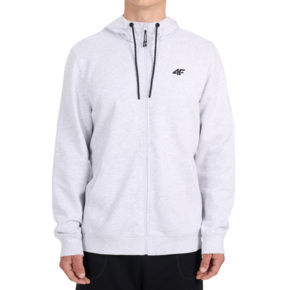Bluza męska 4F M2550 chłodny jasny szary melanż 4FWMM00TSWSM2550 27M