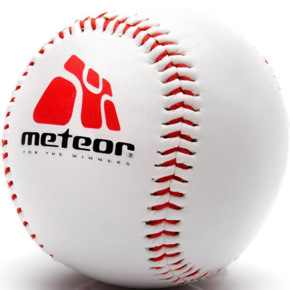 Piłka baseball Meteor skóra syntetyczna 135g 13150