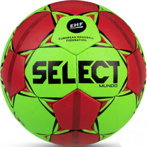 Piłka ręczna Select Mundo Liliput 1 2020 zielono-czerwona 16680
