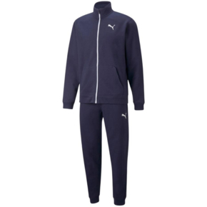 Dres męski Puma Train Rain Fav Knitted Tracksuit granatowy 521682 06