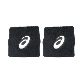 Frotka na rękę Asics Wrist Band 2 szt. grafit 3043A143 001