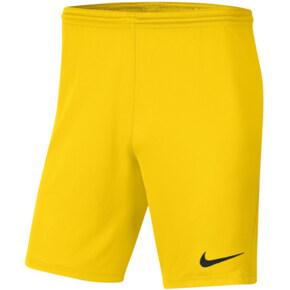 Spodenki męskie Nike Dry Park III NB K żółte BV6855 718