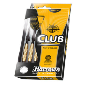 Harrows rzutki Softip Club Brass 16g