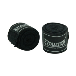 Bandaż bokserski Evolution Junior SB-325BL czarny