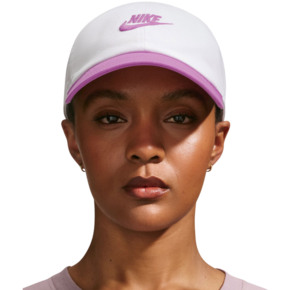Czapka z daszkiem Nike Club biało-różowa FB5368 103
