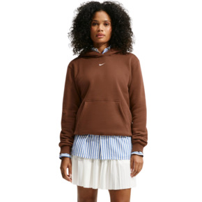 Bluza damska Nike Studio Fleece Medium Weight jasny brąz IM8100 259