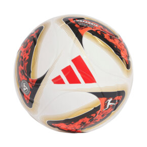 Piłka nożna adidas Bundesliga 26/27 Torfabrik League J350 biało-pomarańczowo-złota HY5058