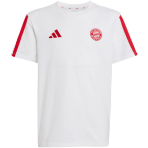 Koszulka dla dzieci adidas FC Bayern Muenchen biało-czerwona KG2591
