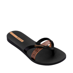Klapki damskie Ipanema Kirei Chic czarno-beżowe 83673-BN982