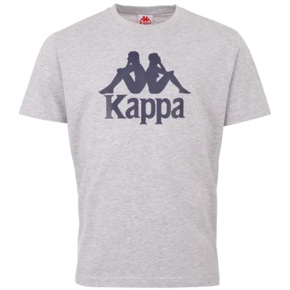 Koszulka męska Kappa Caspar szara 303910 15-4101M